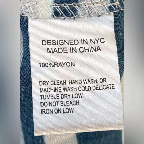 Anthropologie Yumi Kim Bermuda Hyde Pretty Chic Blue/Pink Stripe Maxi Skirt; M - Picture 6 of 6